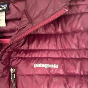 Nano Puff Patagonia Jacket/ladies large/ Burgundy